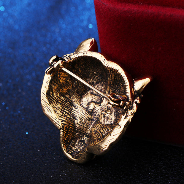 Men's Tiger Year Corsage Vintage Animal Pin