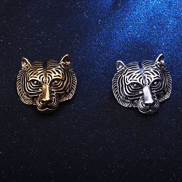 Men's Tiger Year Corsage Vintage Animal Pin