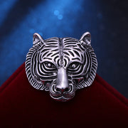 Men's Tiger Year Corsage Vintage Animal Pin